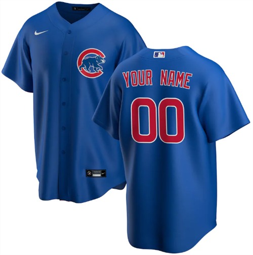 Men's Chicago Cubs ACTIVE PLAYER Custom Stitched MLB Jersey